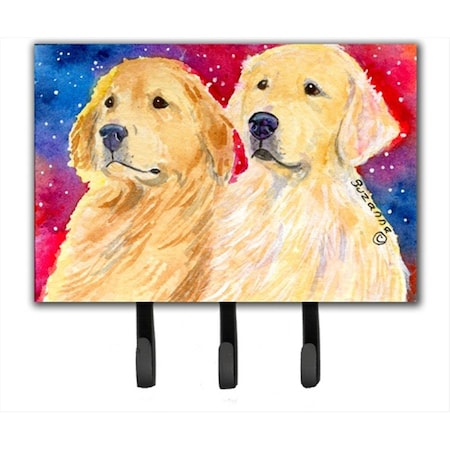Carolines Treasures Golden Retriever Leash Holder or Key Hook SS8754TH68